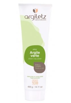 Argile verte en pâte riche en minéraux