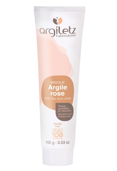 Argile rose : masque argile pour peau réactive
