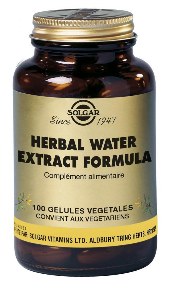 Herbal water, Solgar rétention d'eau oedème