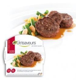 Médaillons de bœuf et ses légumes en sauce